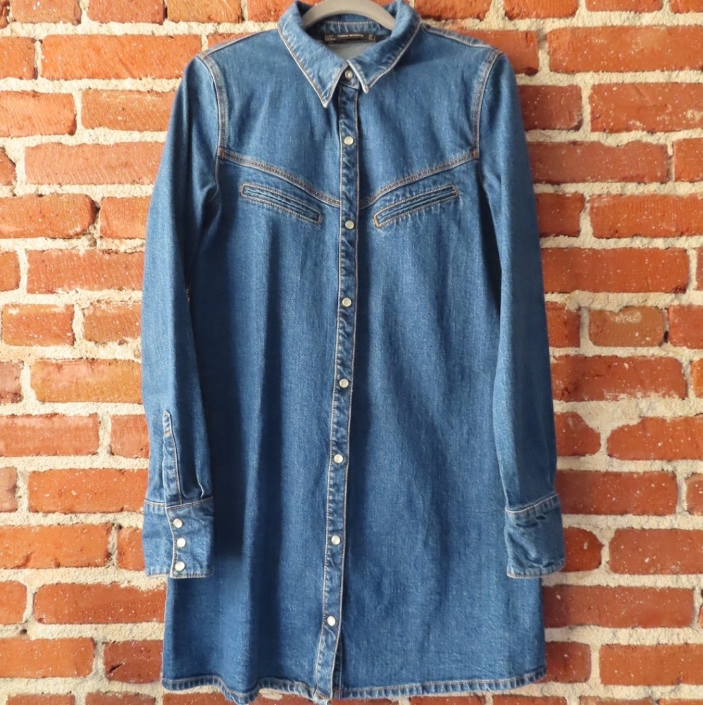 Denim dress